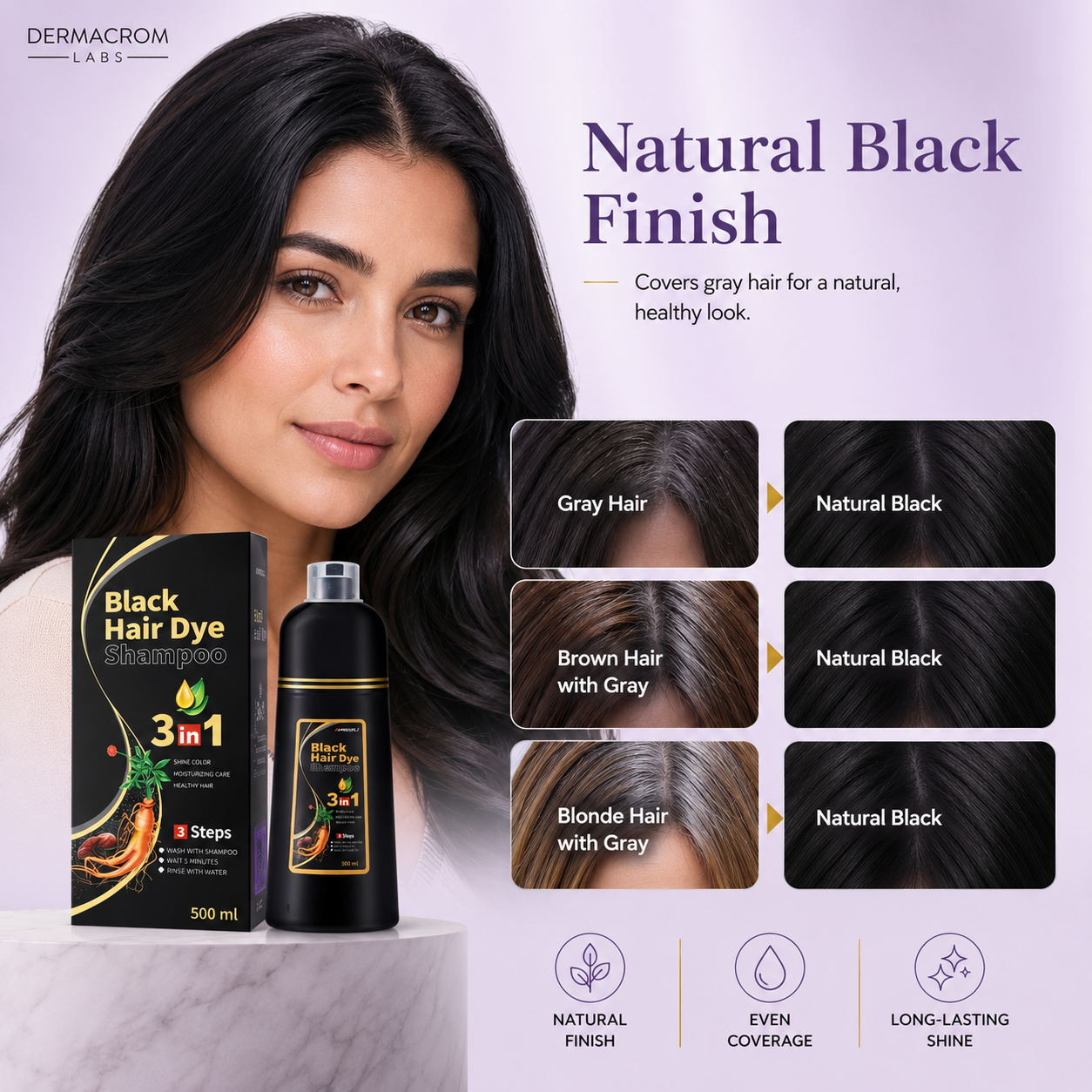 Tratamiento Reversor de Canas Advanced 3 en 1